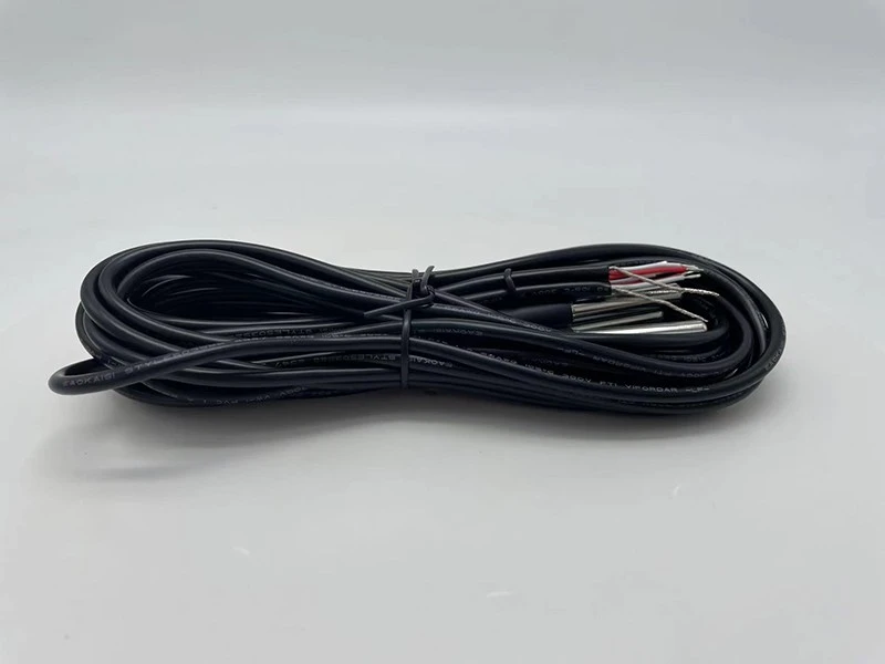 Closed End Stainless Steel Tube Temperature Sensor Assembly